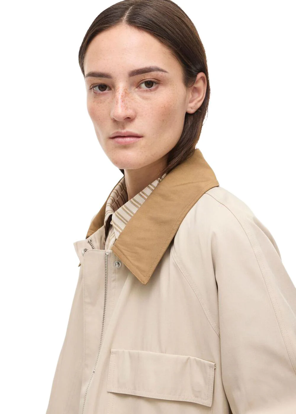 ROULIANNE L/S COAT - Feather Gray - Image 10