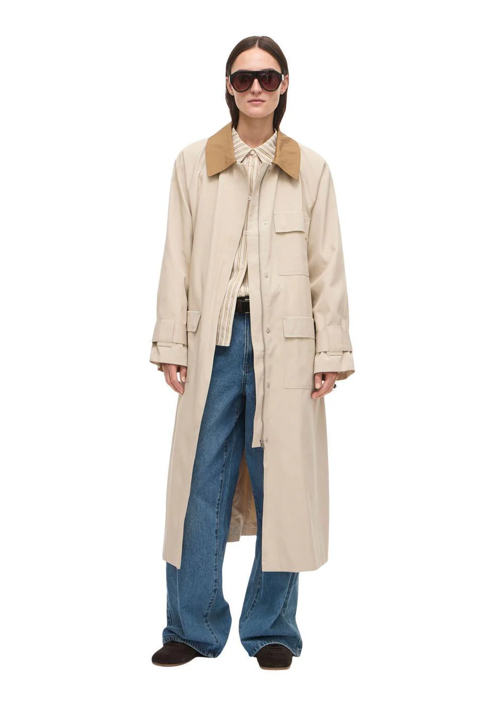 ROULIANNE L/S COAT - Feather Gray - Image 5