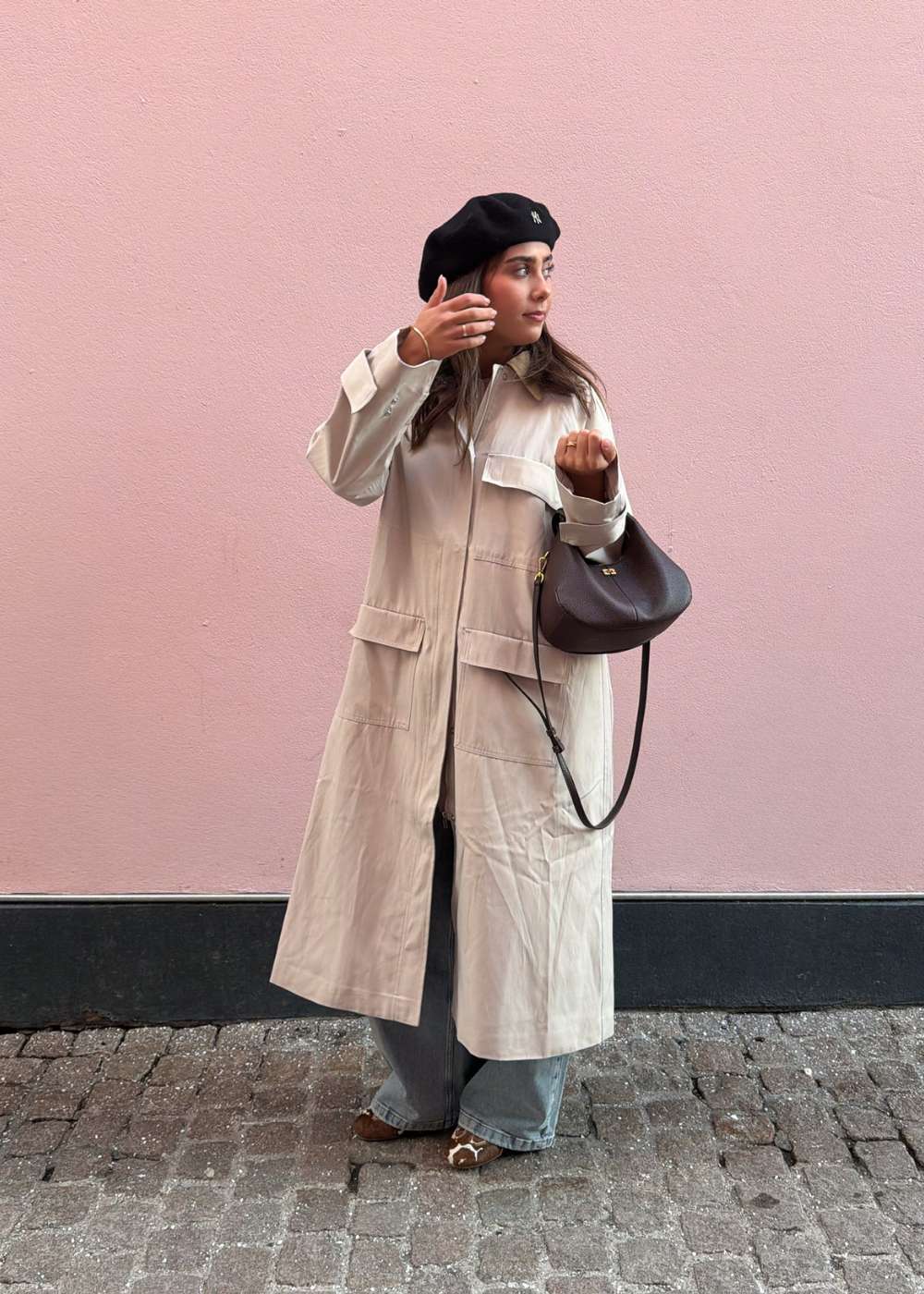 ROULIANNE L/S COAT - Feather Gray - Image 7