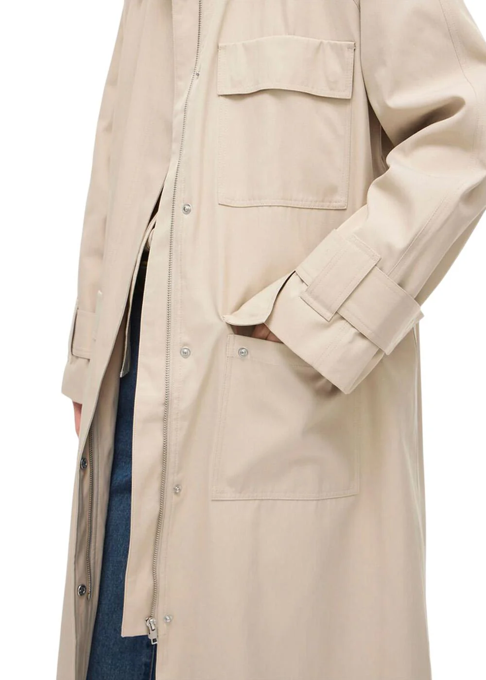 ROULIANNE L/S COAT - Feather Gray - Image 9