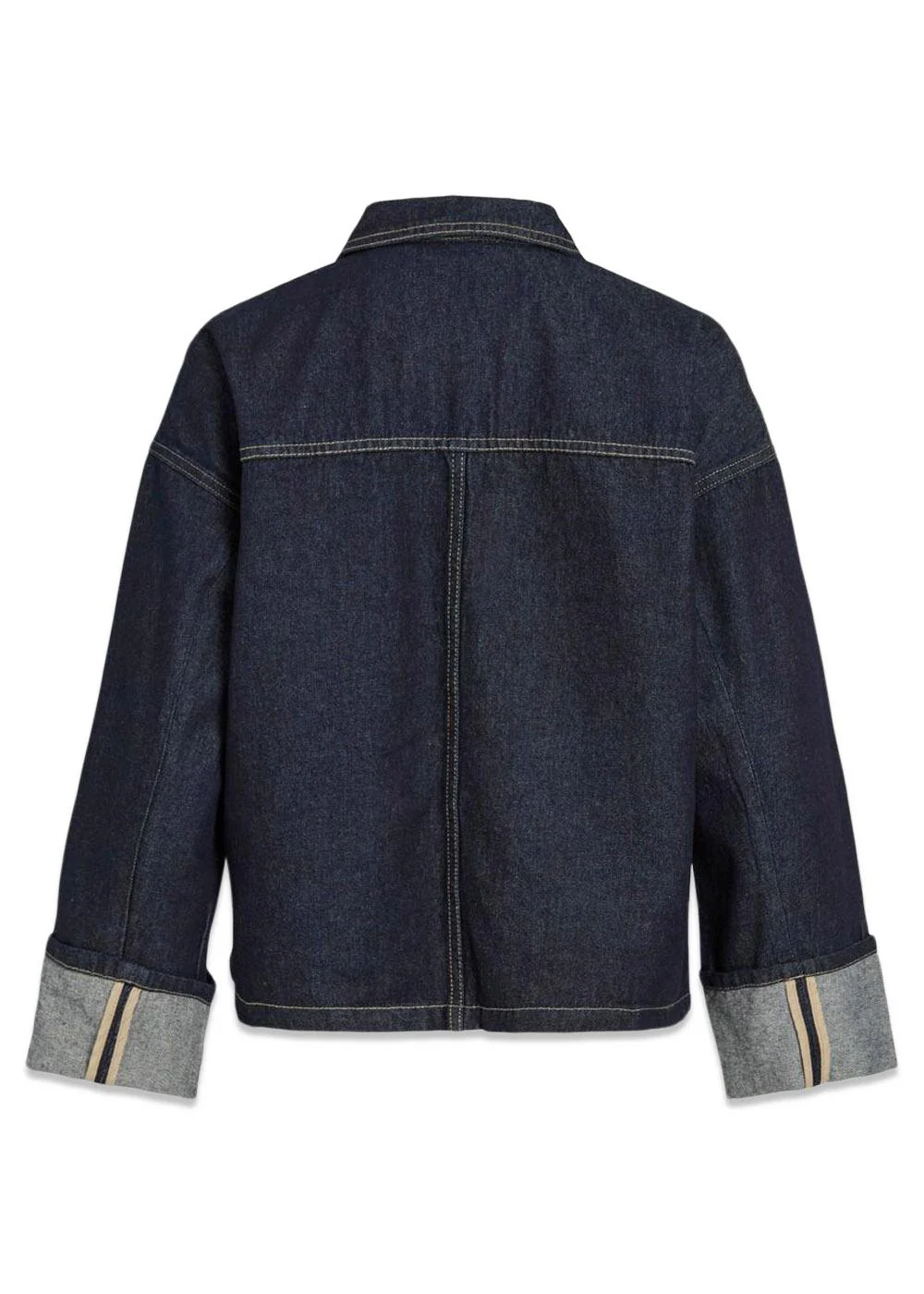 Roumartine ls denim jacket - Dark Denim Blue - Image 2