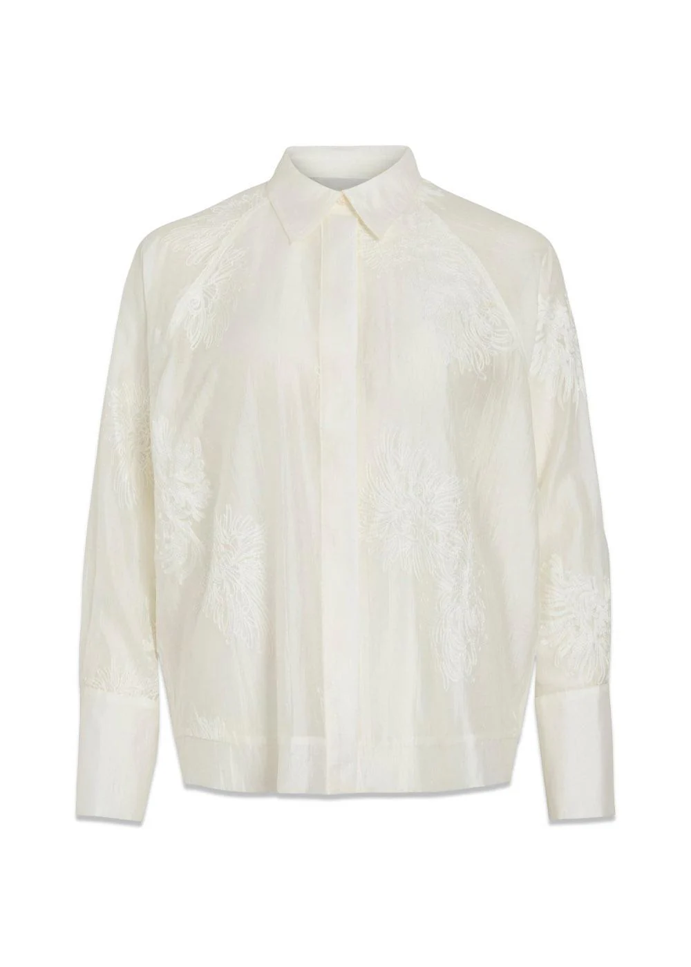 ROUVANNA OVERSIZE SHIRT - Cloud Dancer