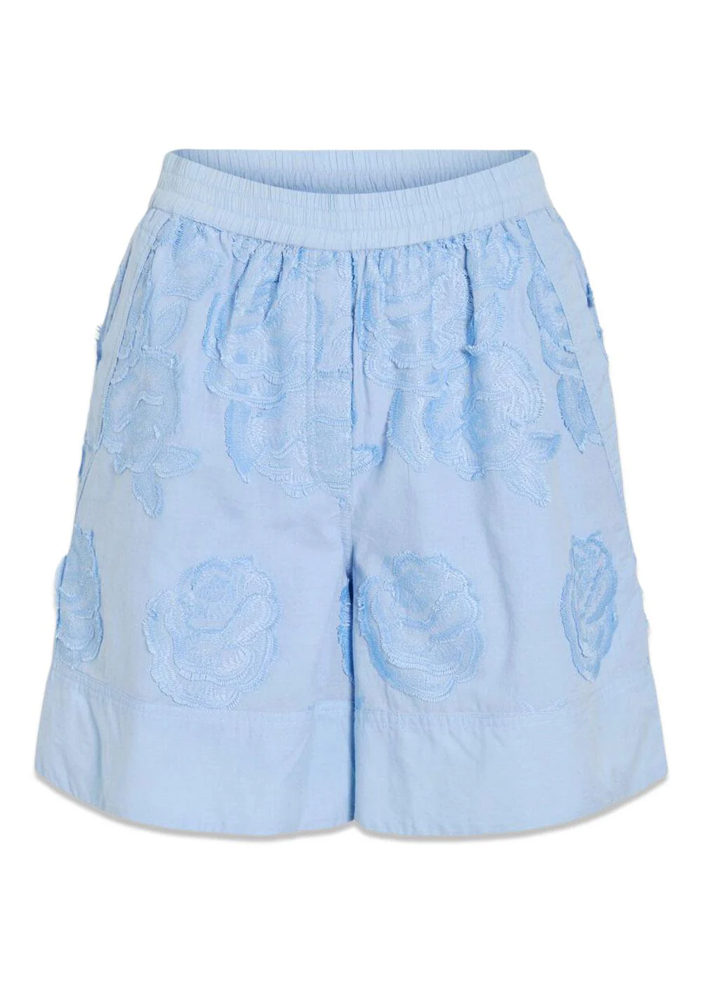 ROUZOELLA HW W/F SHORTS - Open Air