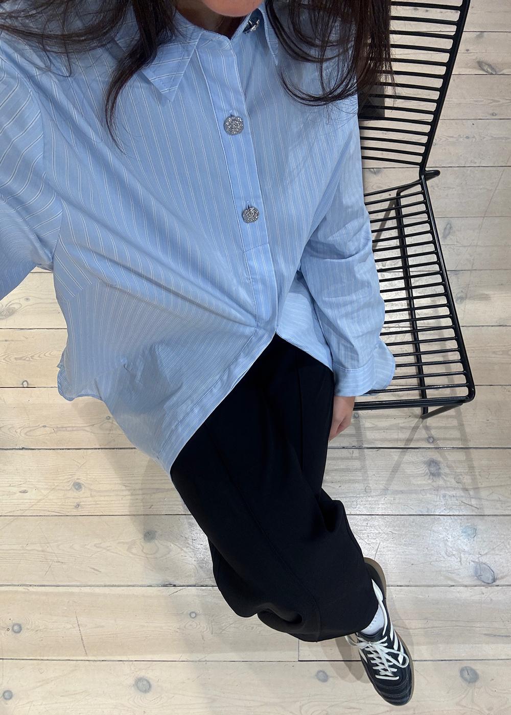 Rowanmd shirt - Cashmere Stripe - Image 7
