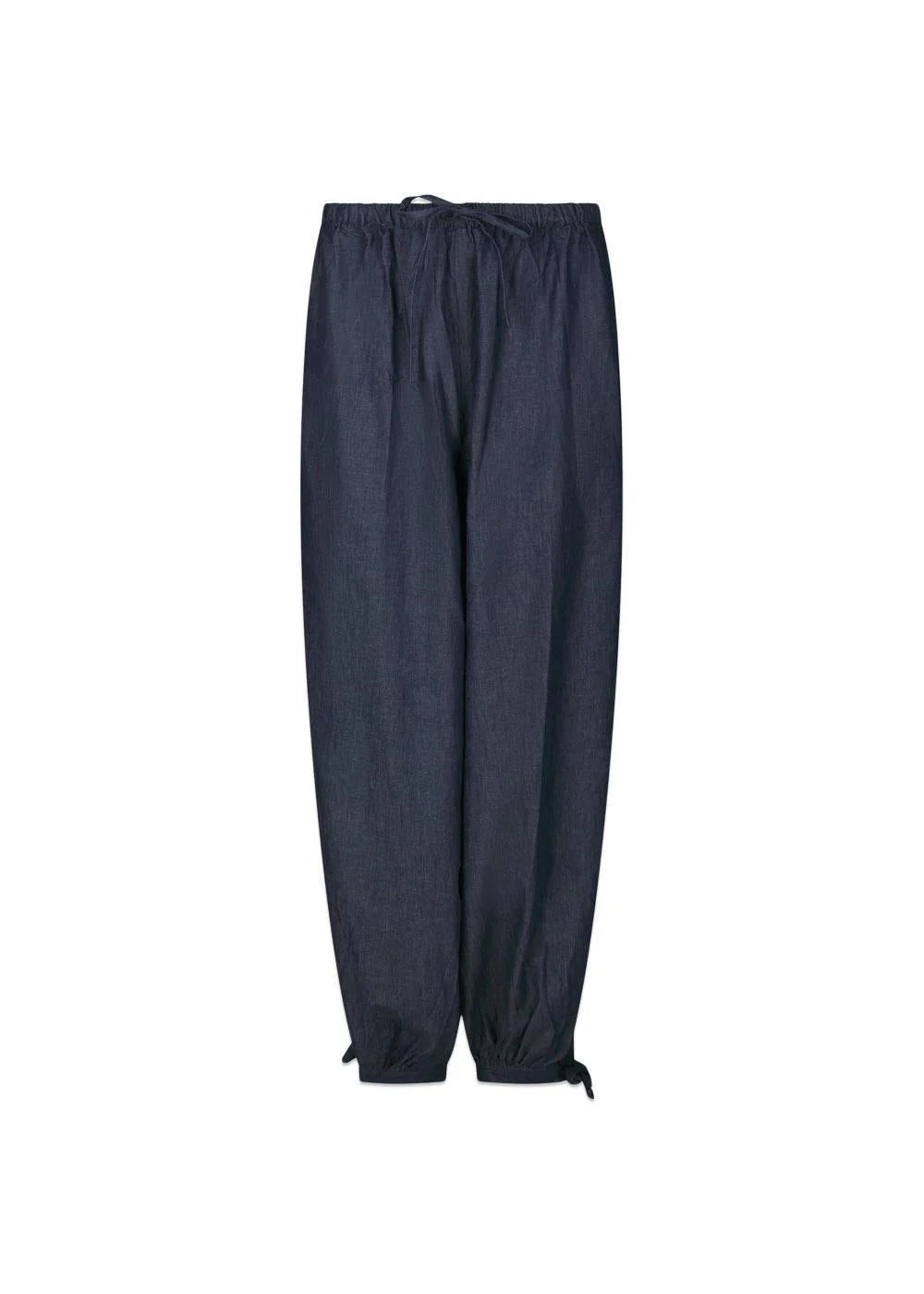 Roxane Balloon Denim Pants - Blue