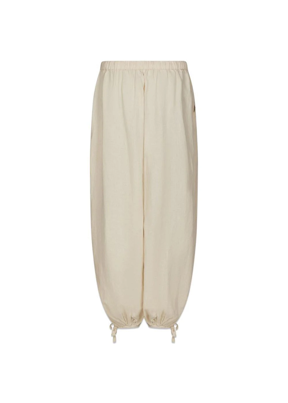 Roxane Balloon Linen Pants - Sand - Image 2
