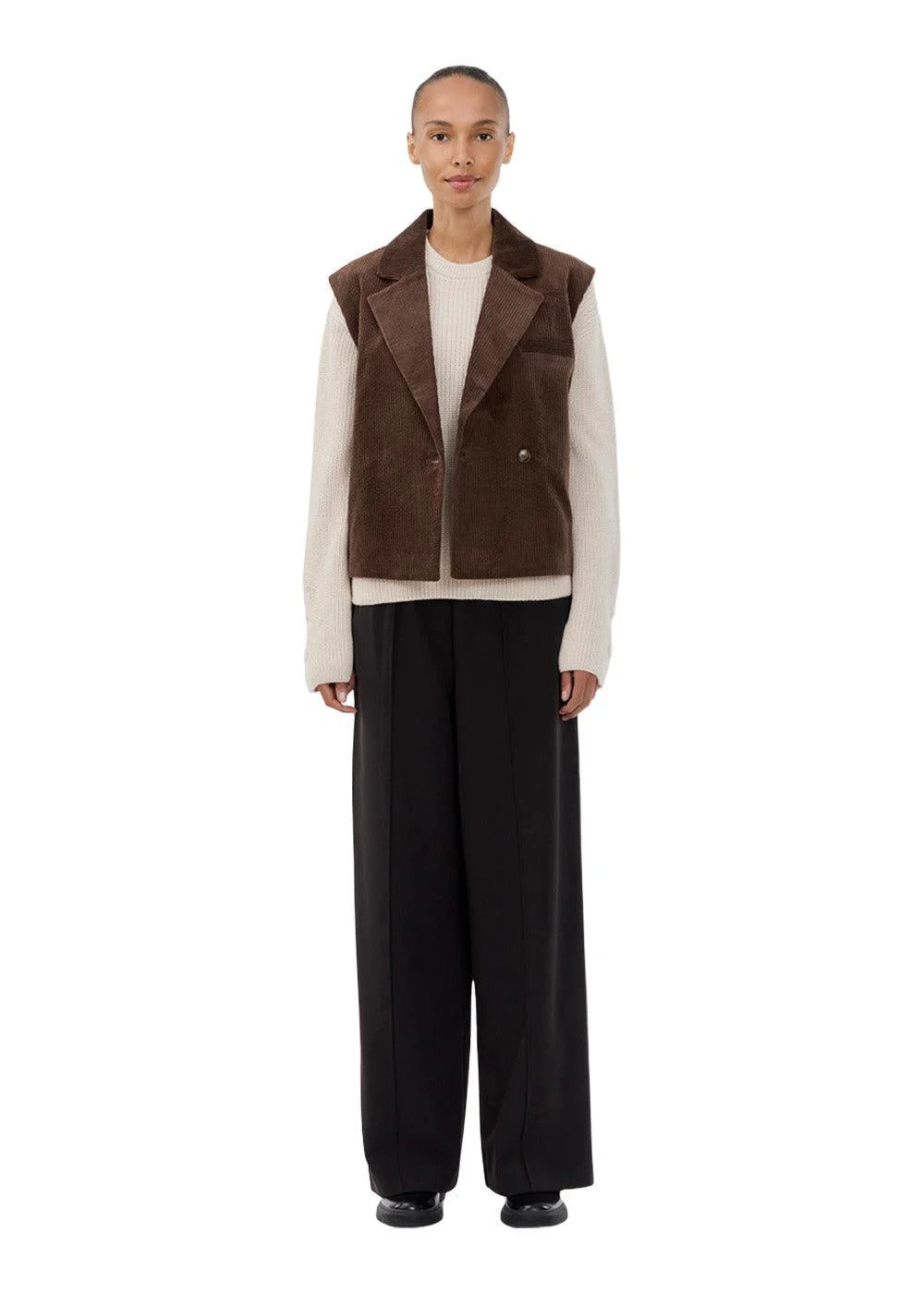 Roycemd vest - Seal Brown - Image 3