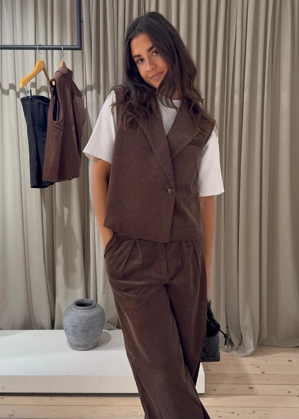 Roycemd vest - Seal Brown - Image 6