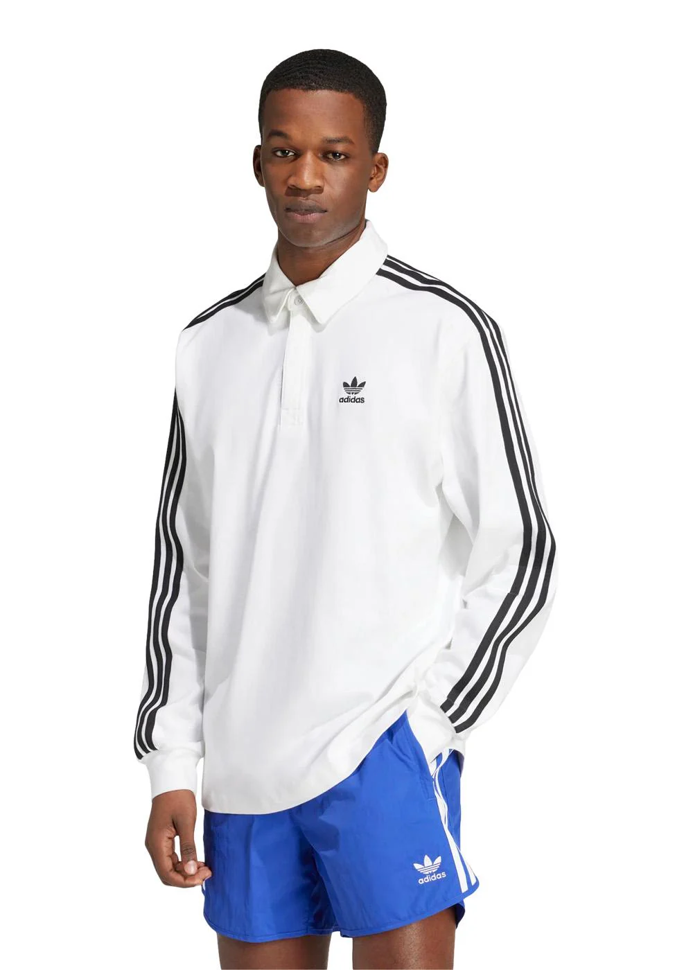 Rugby polo - White - Image 3