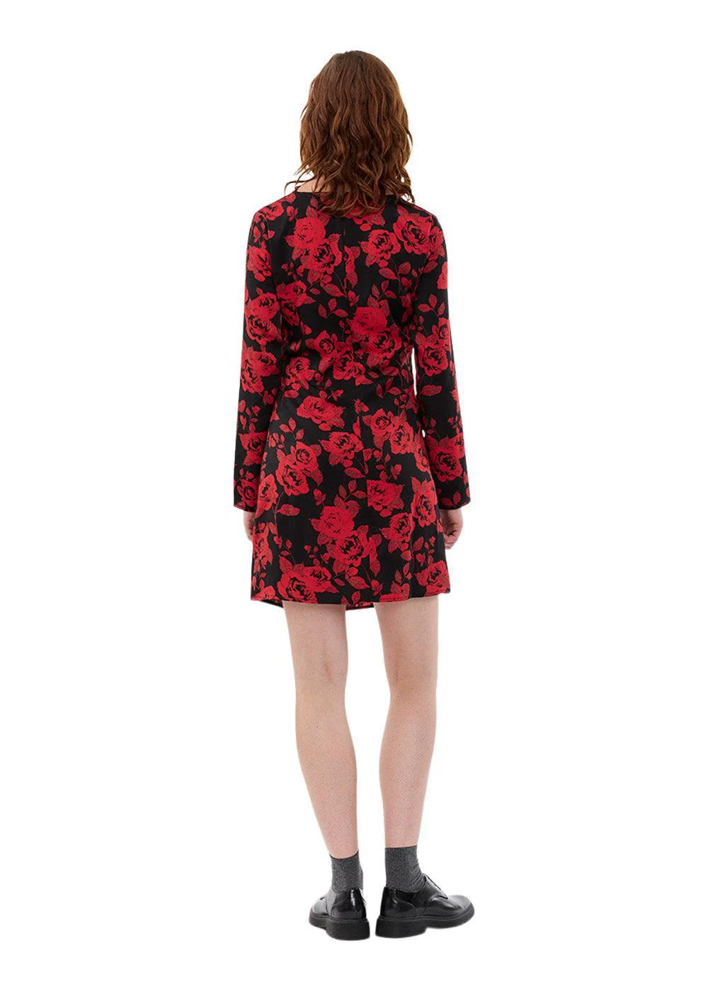 Ruthiemd print dress - Racing Rose - Image 4
