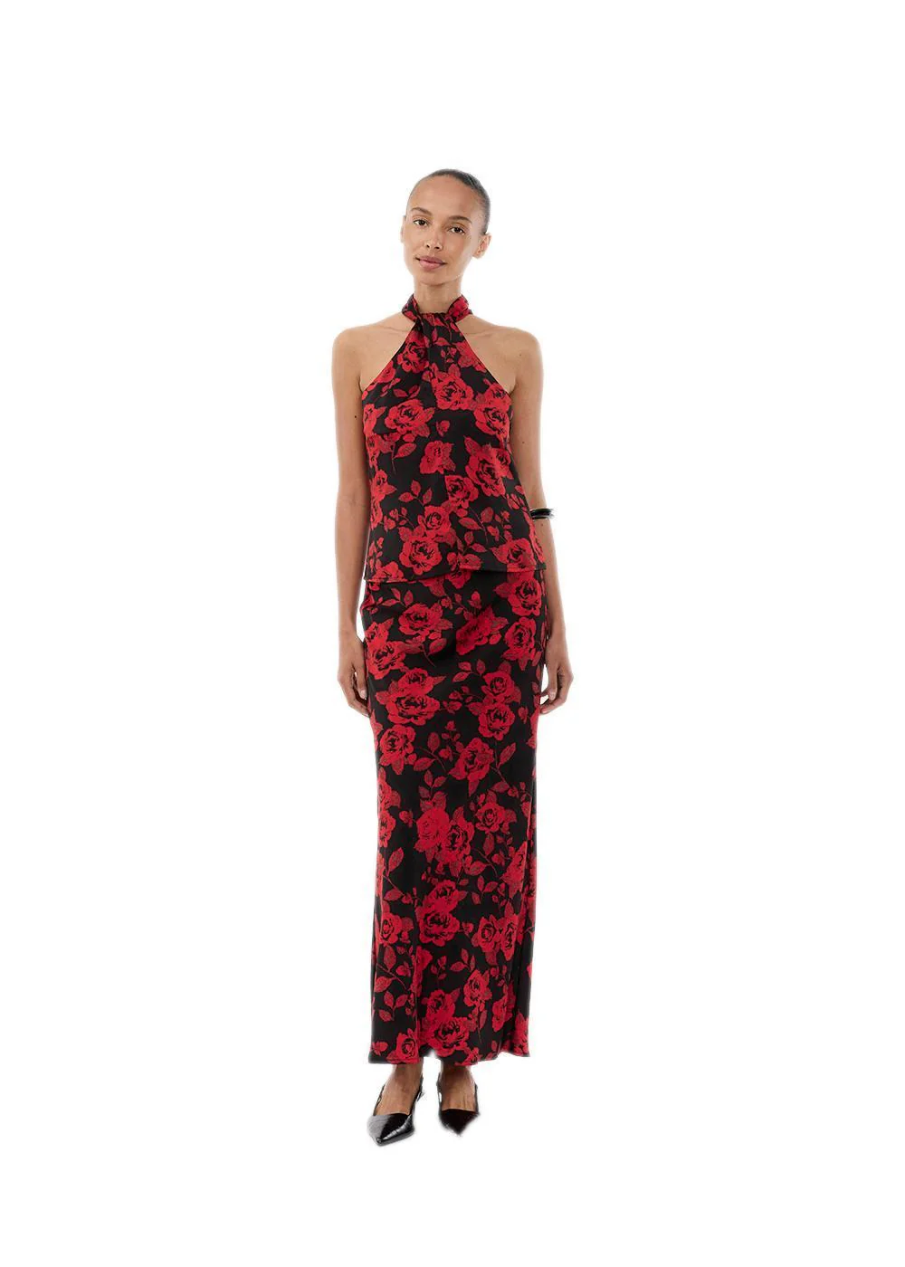 Ruthiemd print skirt - Racing Rose - Image 3