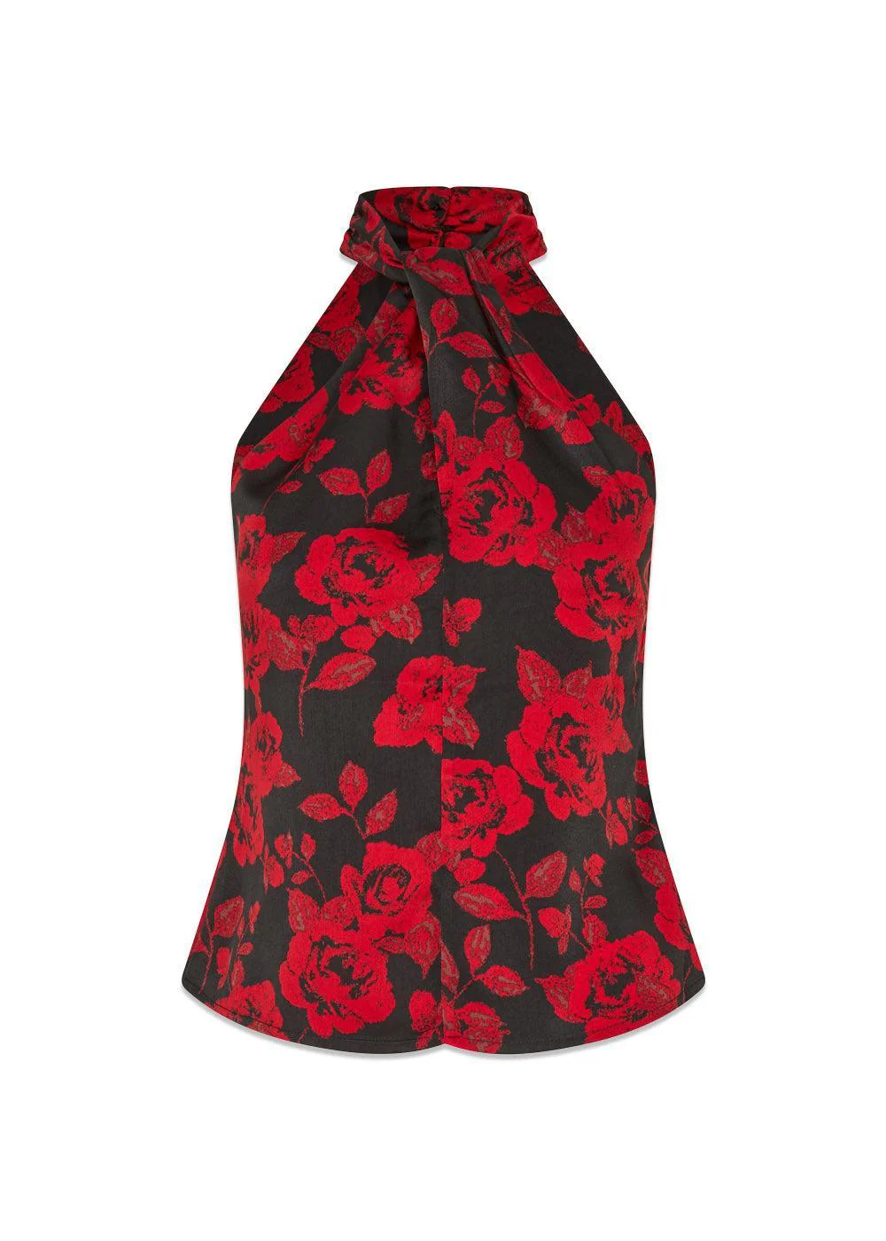 Ruthiemd print top - Racing Rose