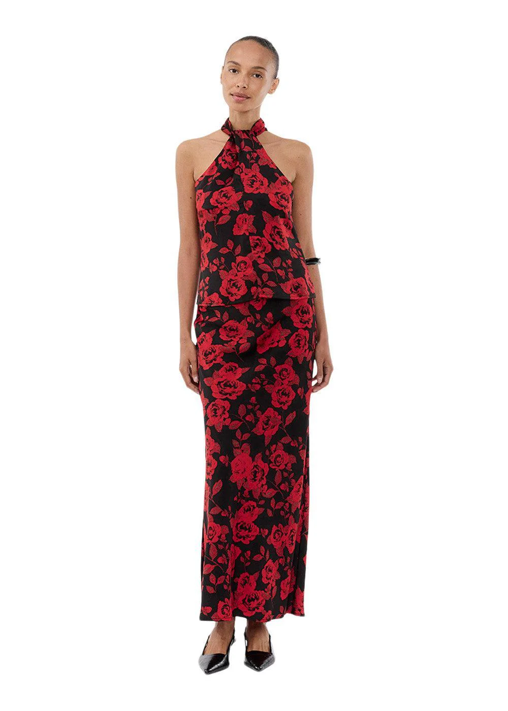 Ruthiemd print top - Racing Rose - Image 3