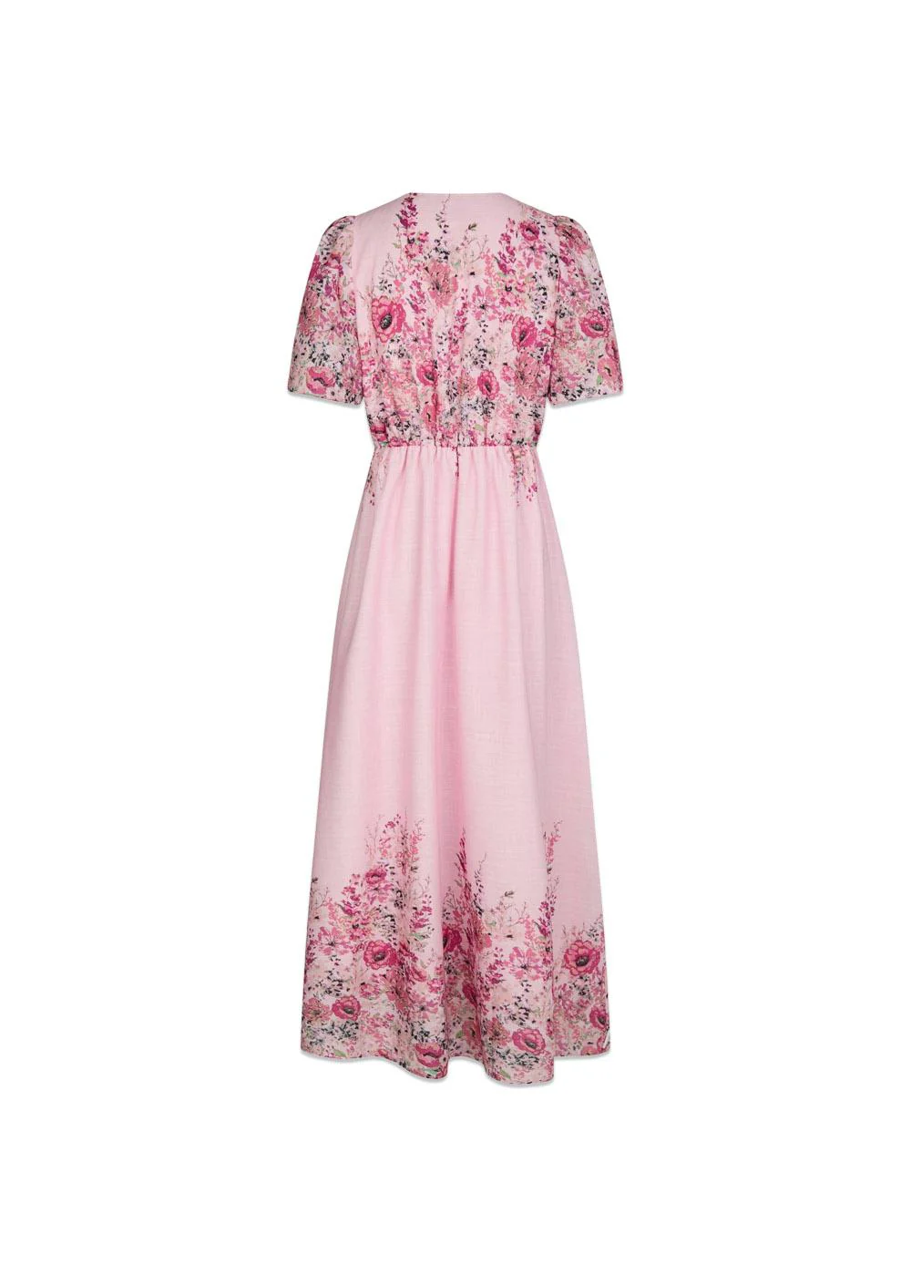 Serna Flower Print Dress - Light Pink - Image 2
