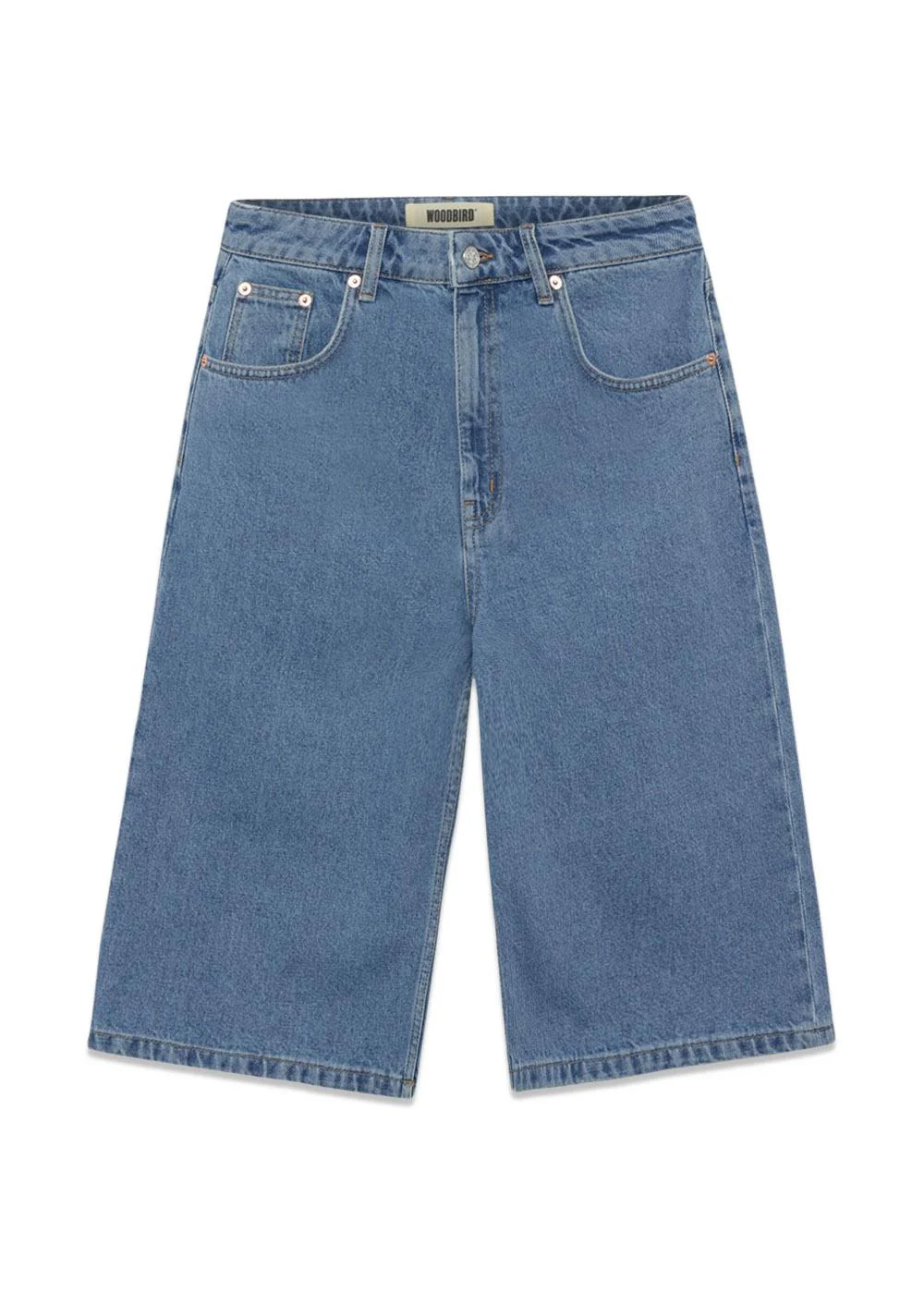 Shan Stone Wash Shorts - Stone Blue