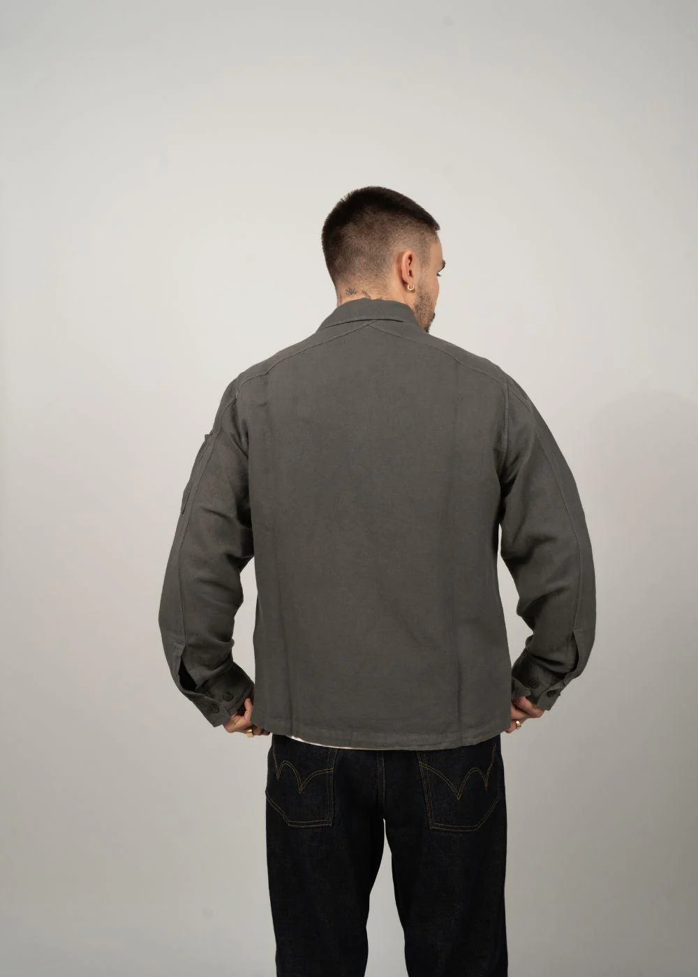 Shirts - Broken Twill - Gunmetal - Image 4