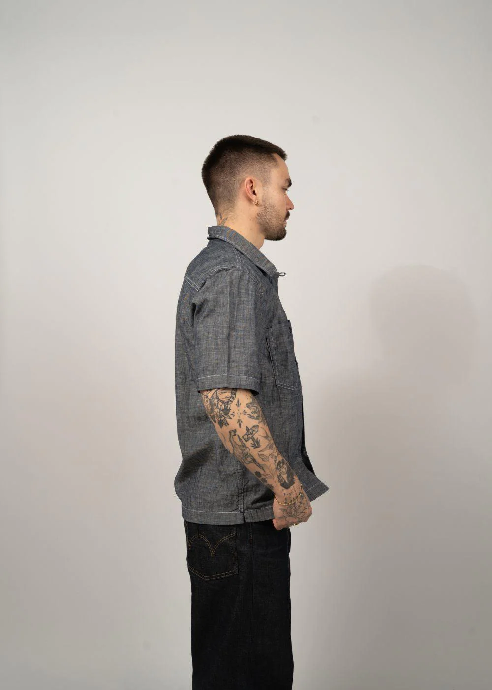 Shirts - Short Sleeve - Washed And Dr - Image 3