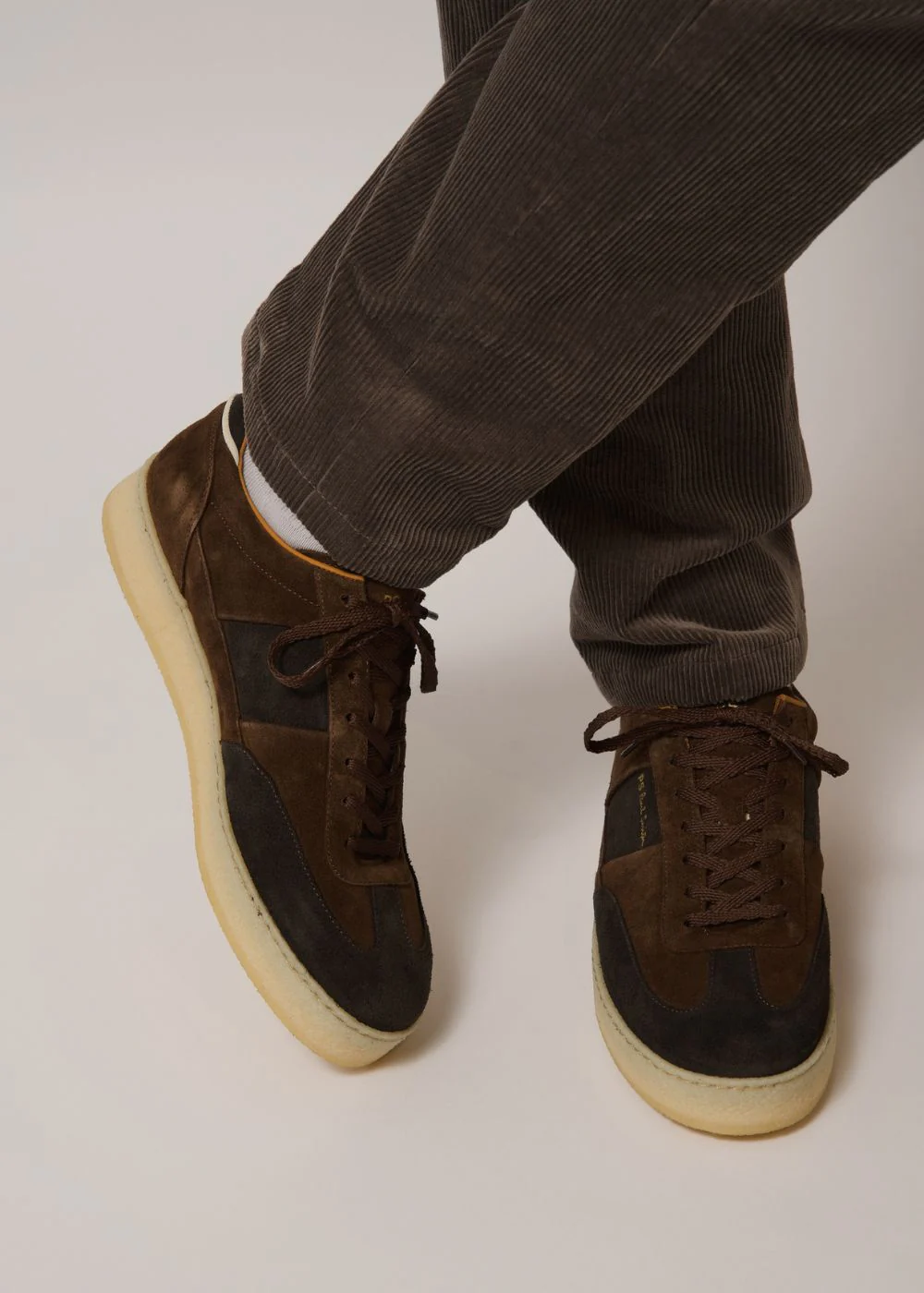 SHOE DOVER BROWN CREPE SOLE - Chocolate - Image 5