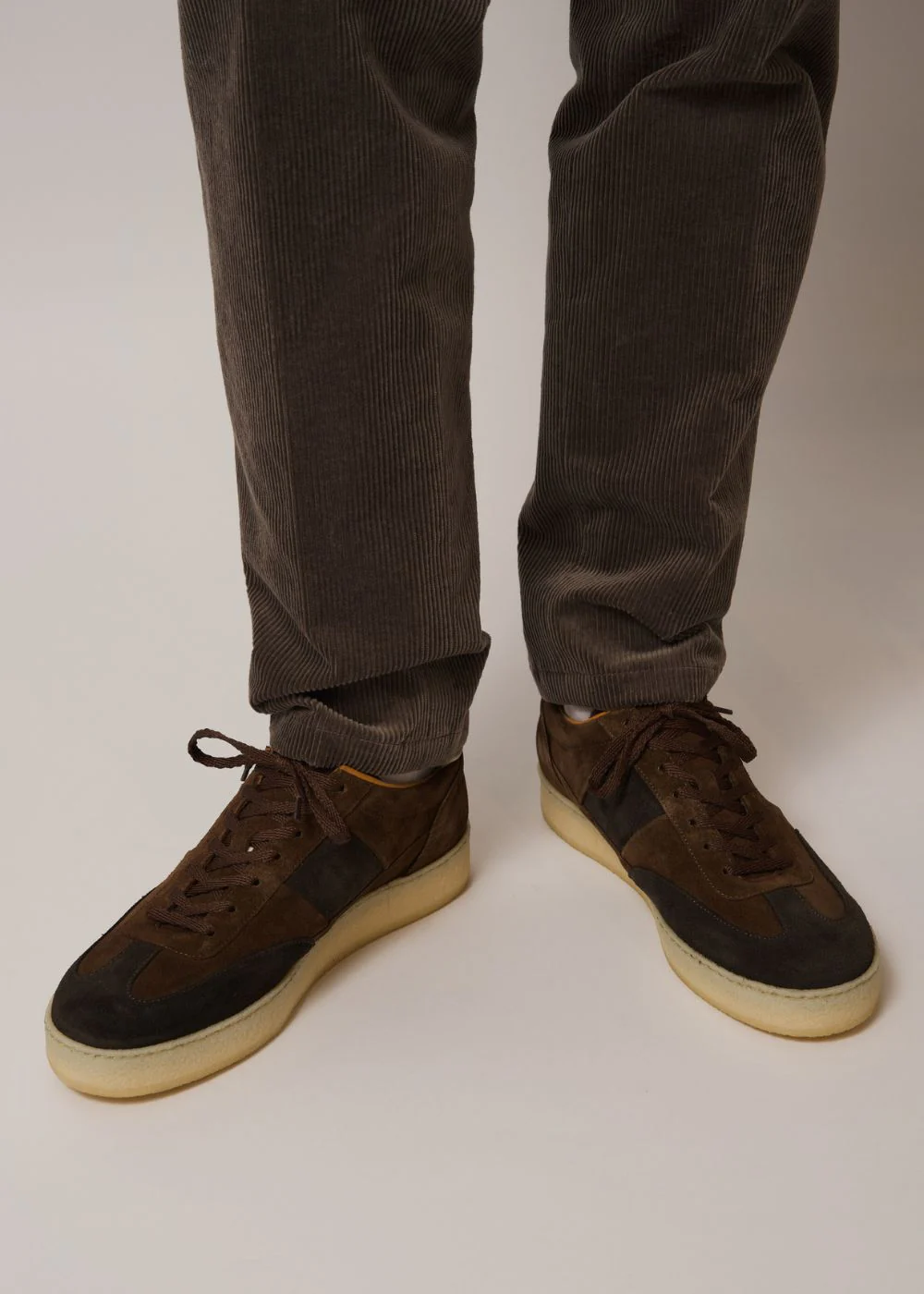 SHOE DOVER BROWN CREPE SOLE - Chocolate - Image 6