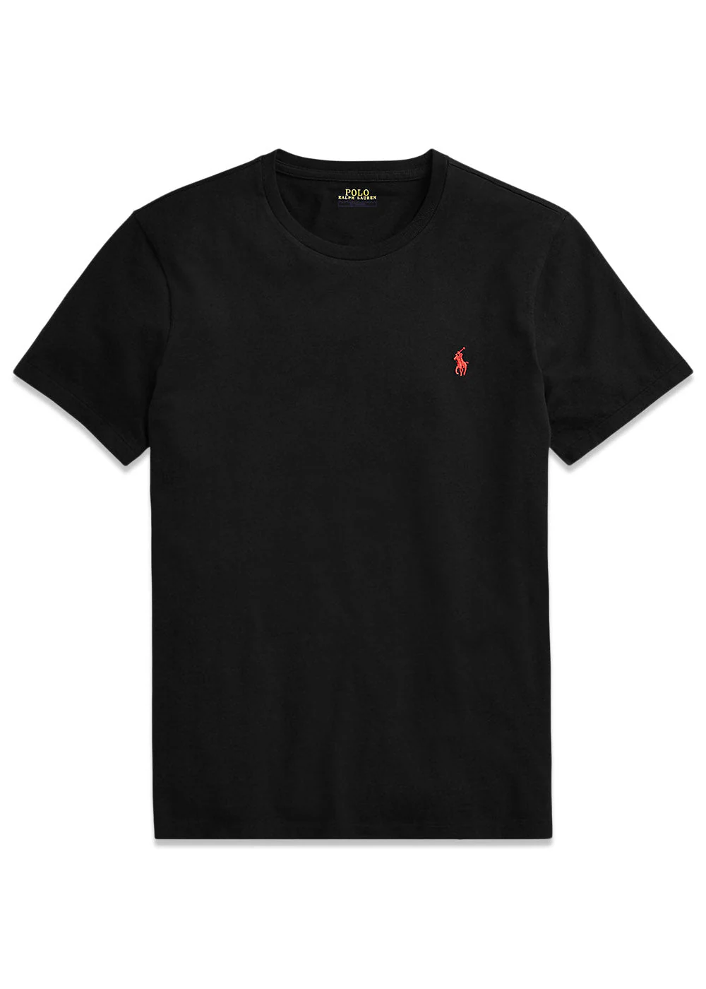 Short Sleeve Custom Slim Fit T-Shirt - Black