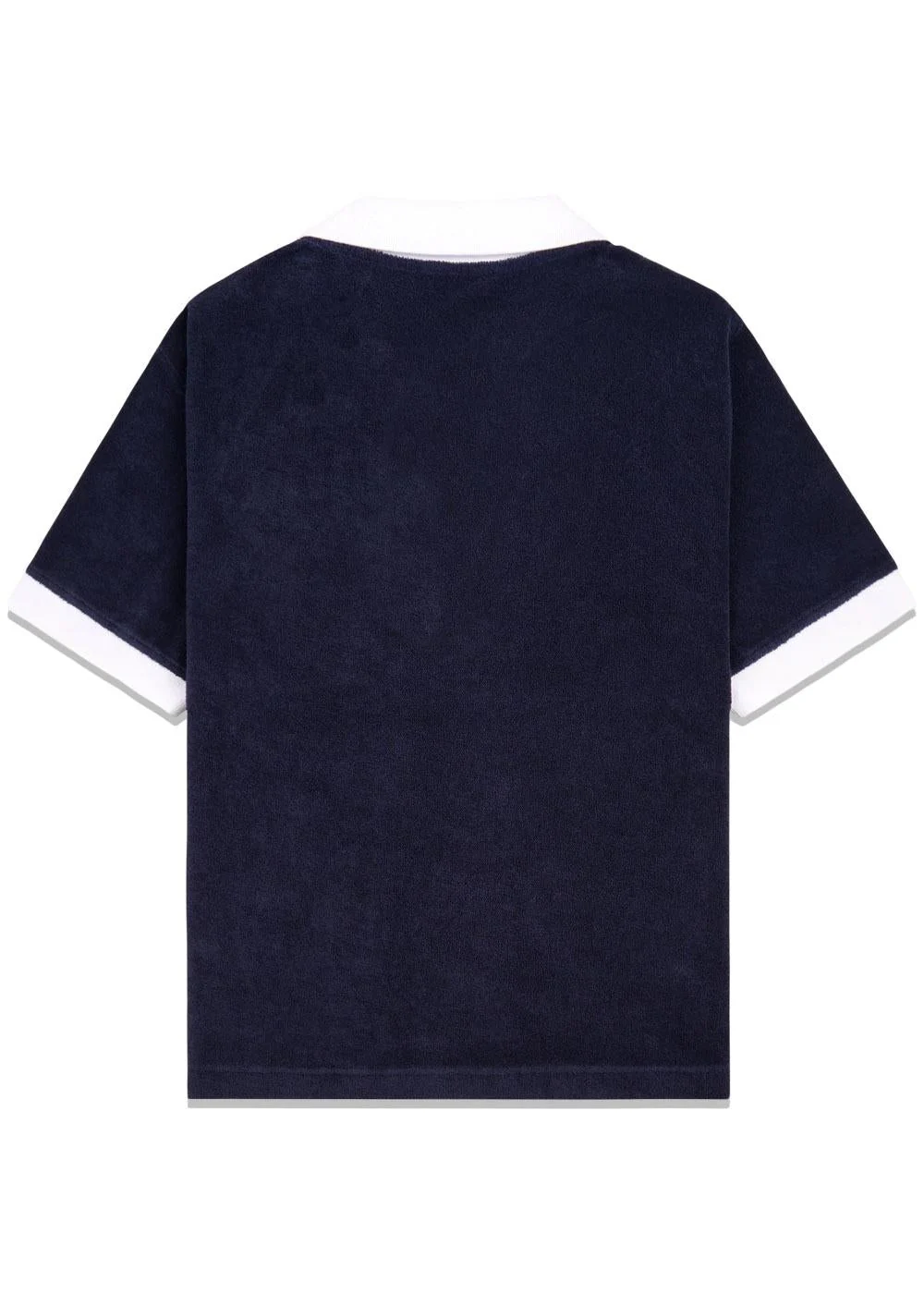 Signature Logo Terry Polo - Dark Navy/White - Image 2