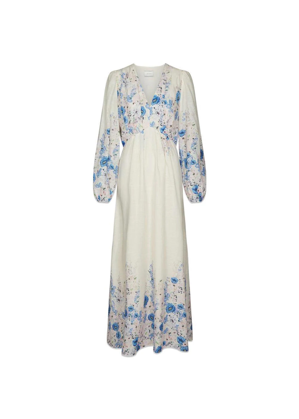 Silfi Flower Print Dress - Blue