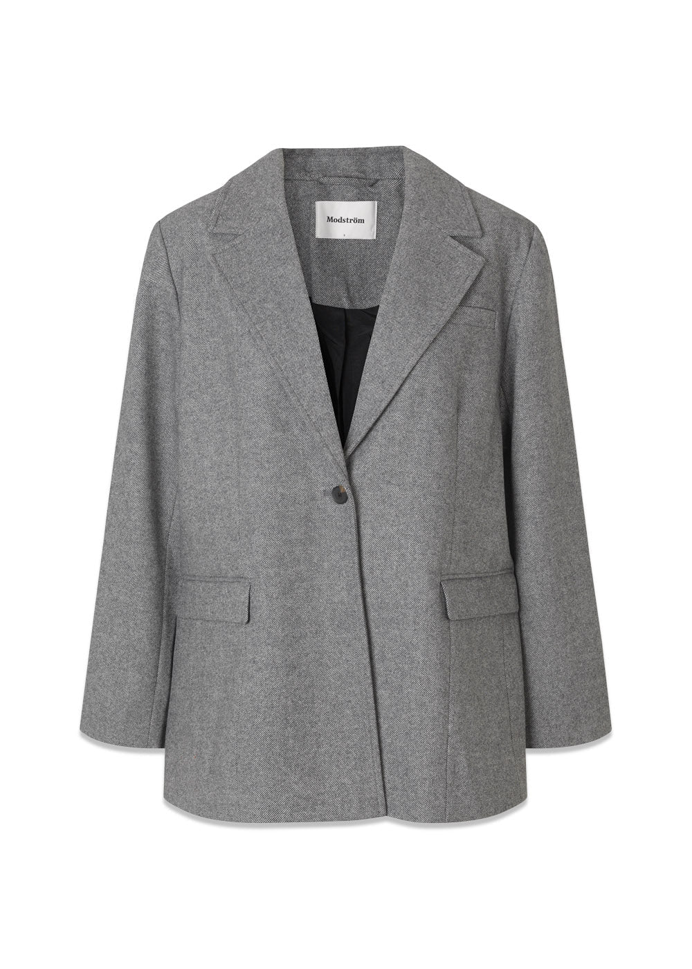 Simonmd jacket - Black Melange