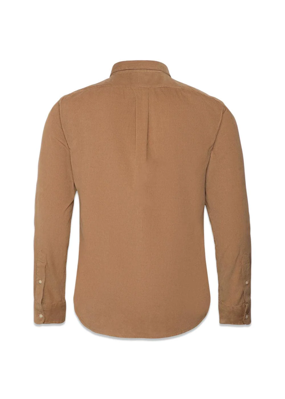 Slim Fit Corduroy Shirt - Brown - Image 2
