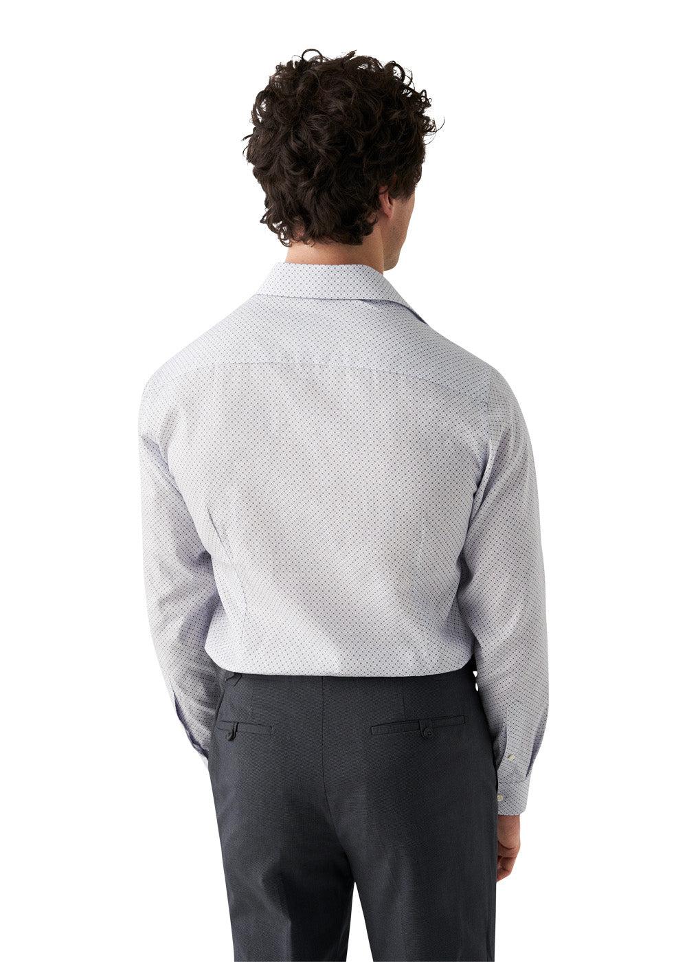 Slim - Poplin Print - Light Blue - Image 4