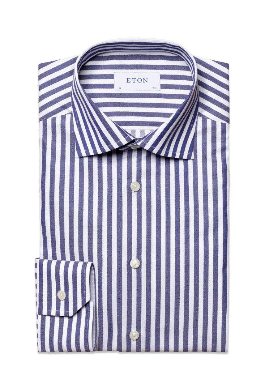 Slim - Twill Stripe - Whiteblue - Image 2