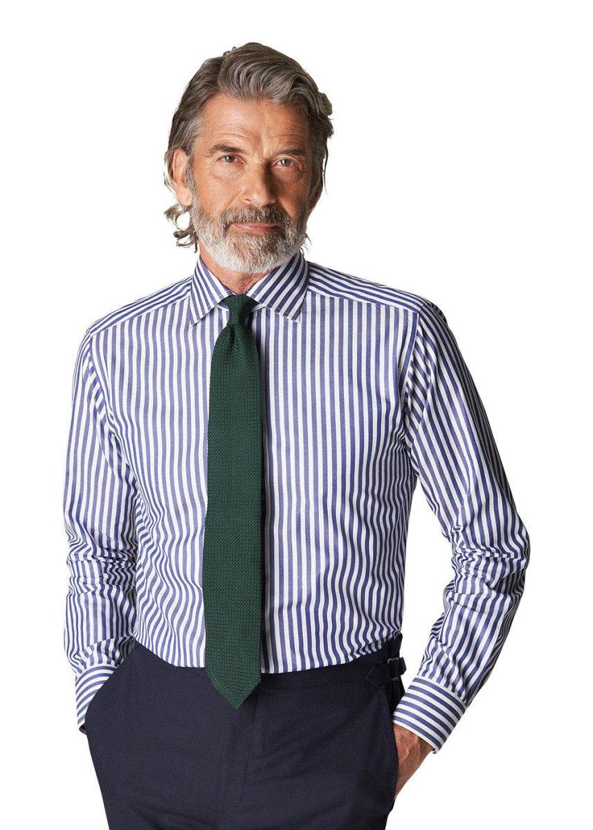 Slim - Twill Stripe - Whiteblue - Image 3