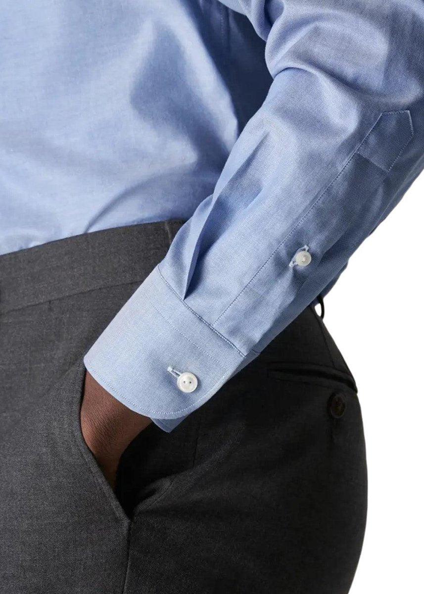 Slim - Wrinkle Free Button Down - Blue - Image 3