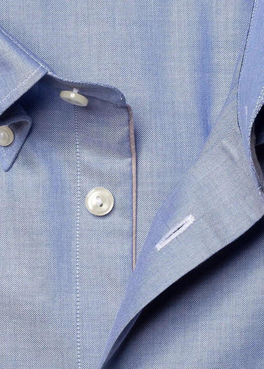Slim - Wrinkle Free Button Down - Blue - Image 4