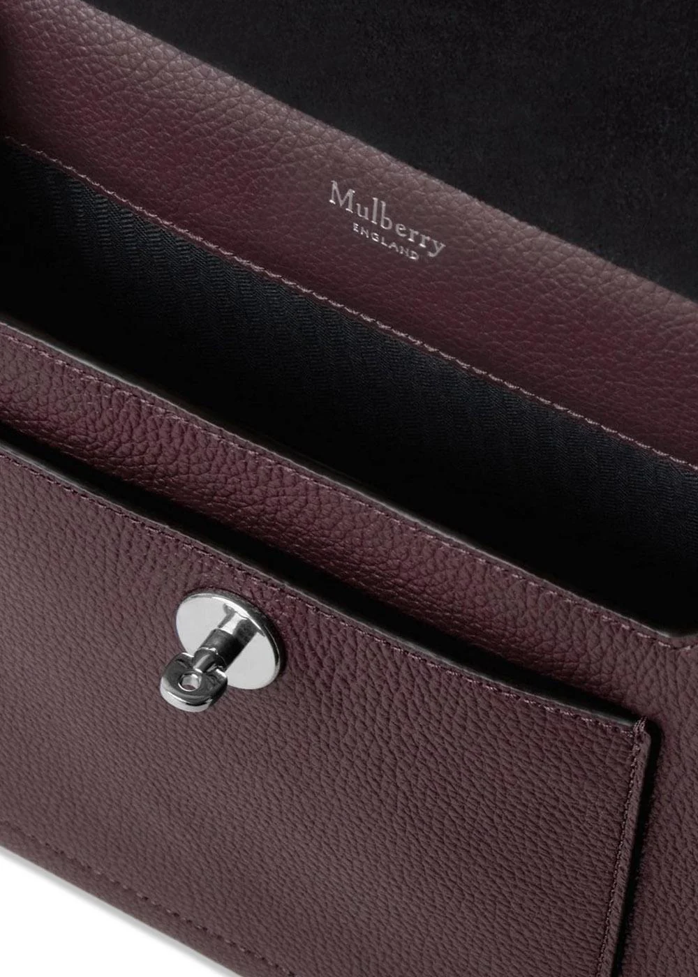 Small Antony N (Leather Strap) SCG - Black Cherry - Image 4