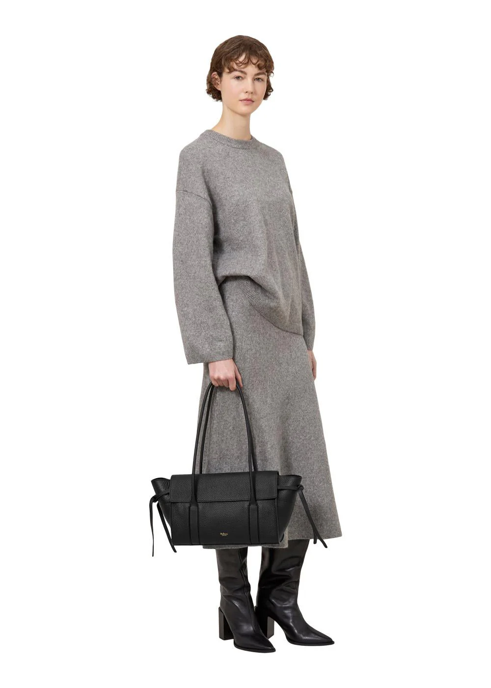 Small Soft Bayswater Heavy Grain - Black - Image 3