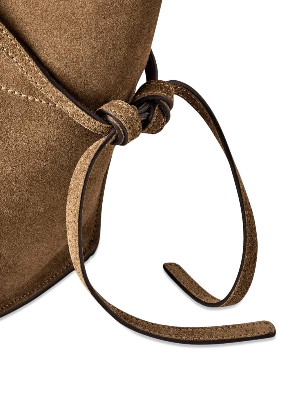 Small Soft Bayswater Suede - Salcombe Sand - Image 6