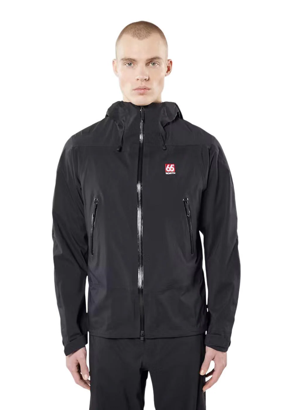 Snaefell Shell Jacket - Black - Image 3