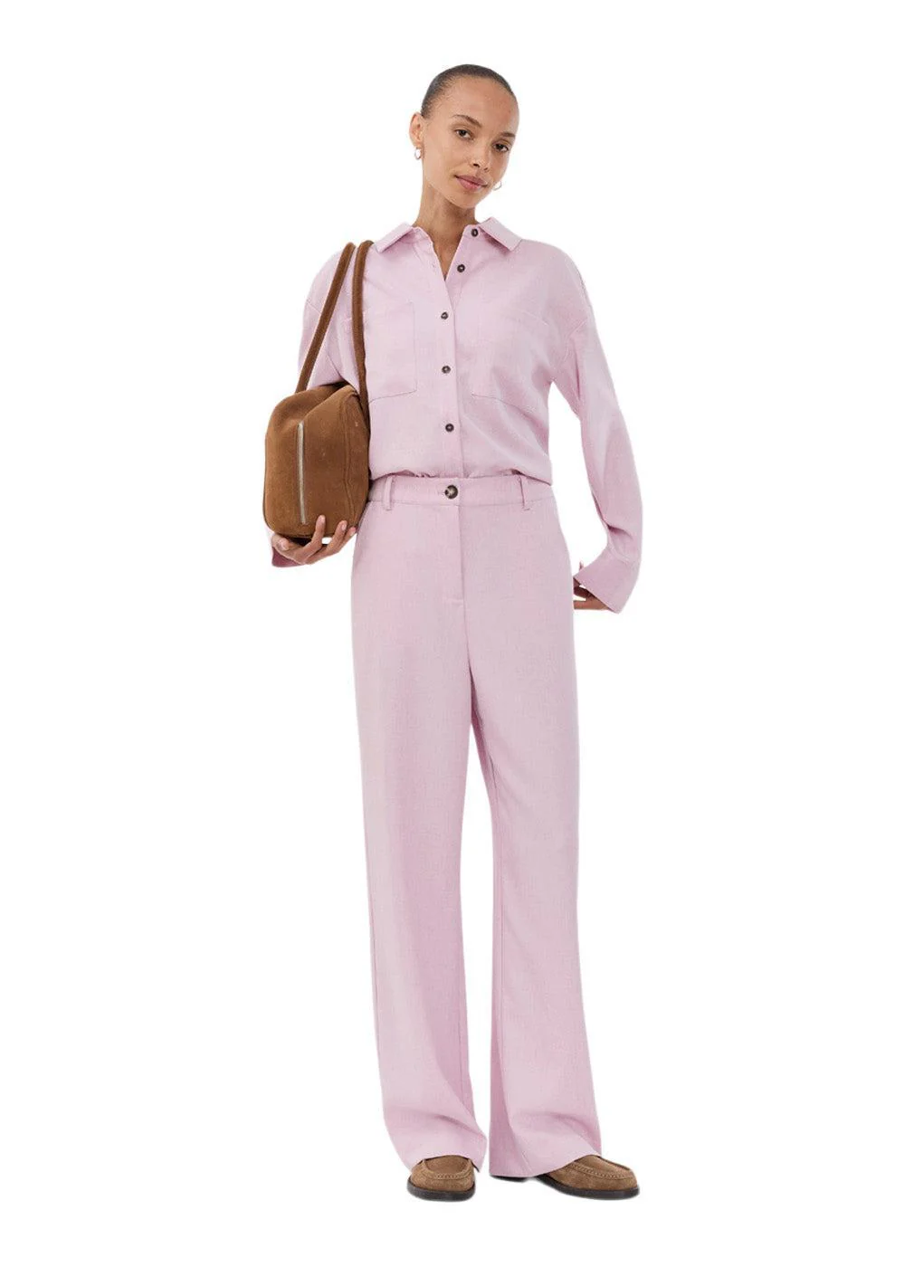 Sophiemd pants - Pink Melange - Image 3