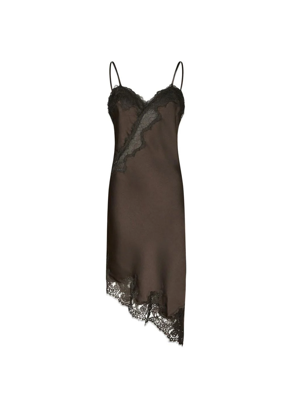 Sorelle Lace Dress - Dark Brown