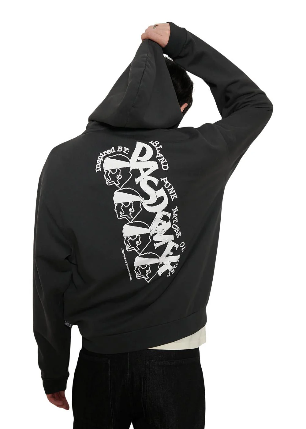 Stoned Island Hoody - Black - Image 4