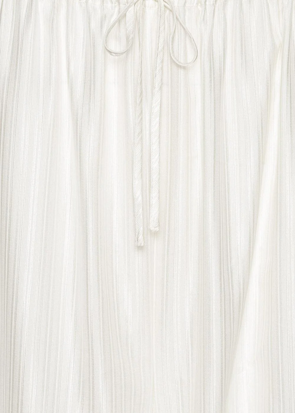 STRIPED  BALLOON PANTS - Bright White - Image 5