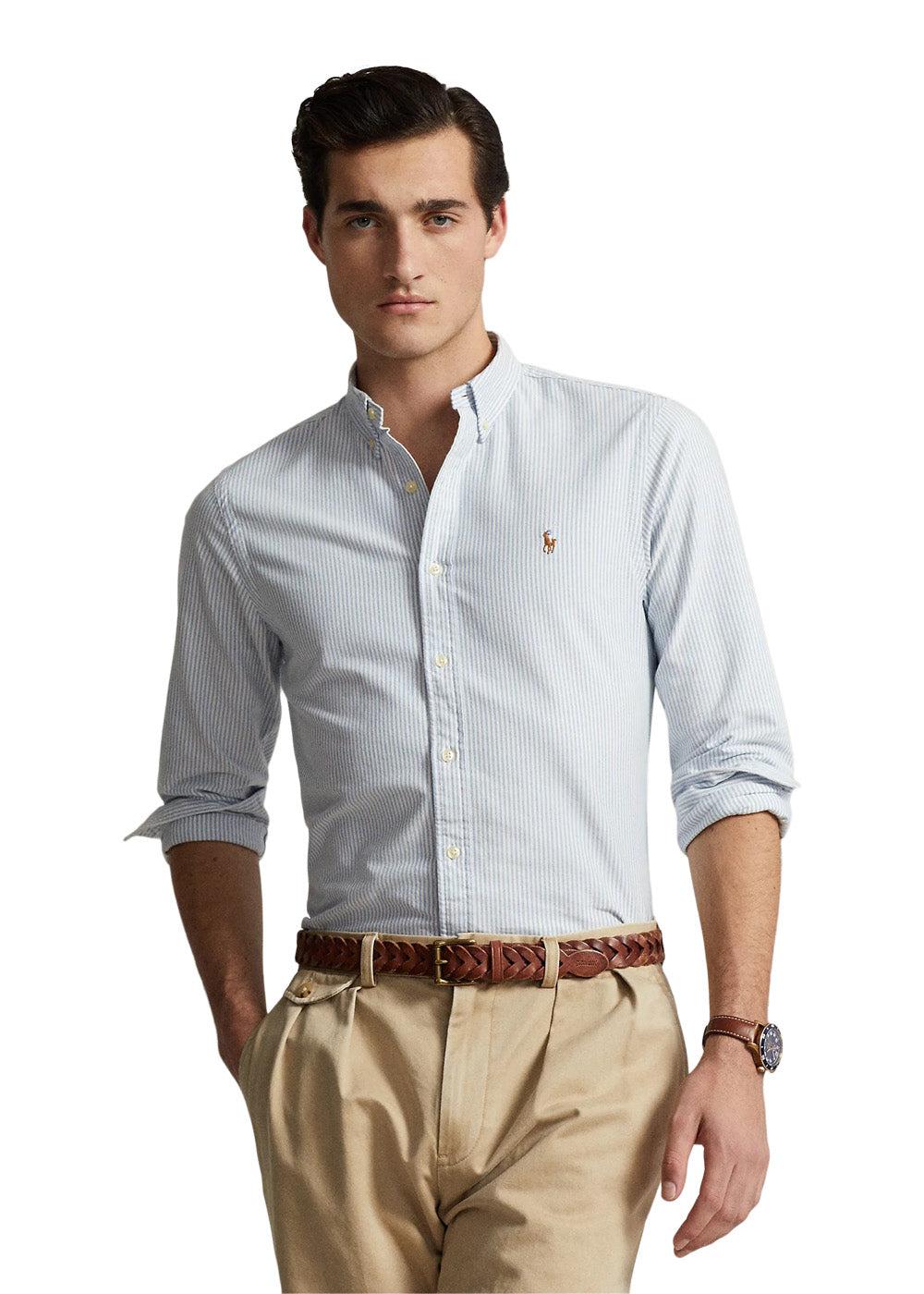 Striped Oxford - Blue Stripe - Image 2