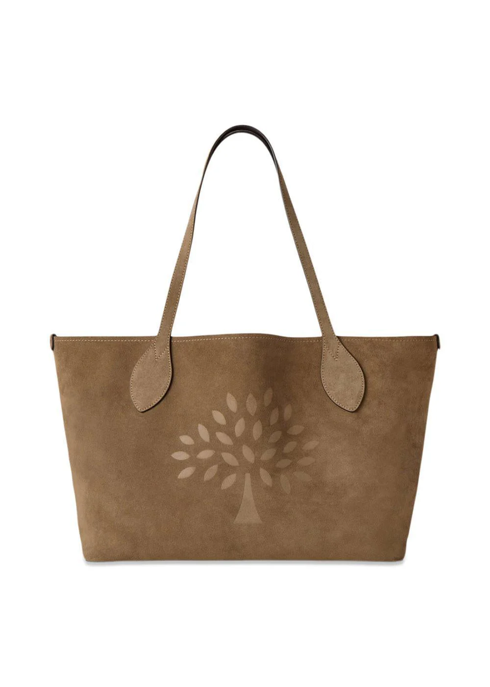 Suede Tote - Salcombe Sand