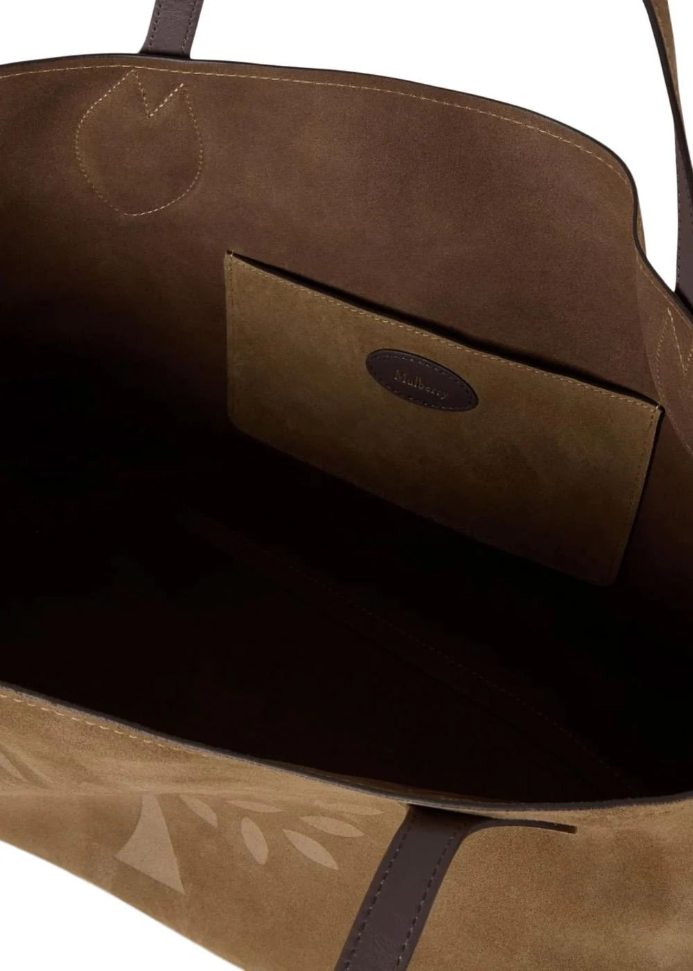 Suede Tote - Salcombe Sand - Image 4