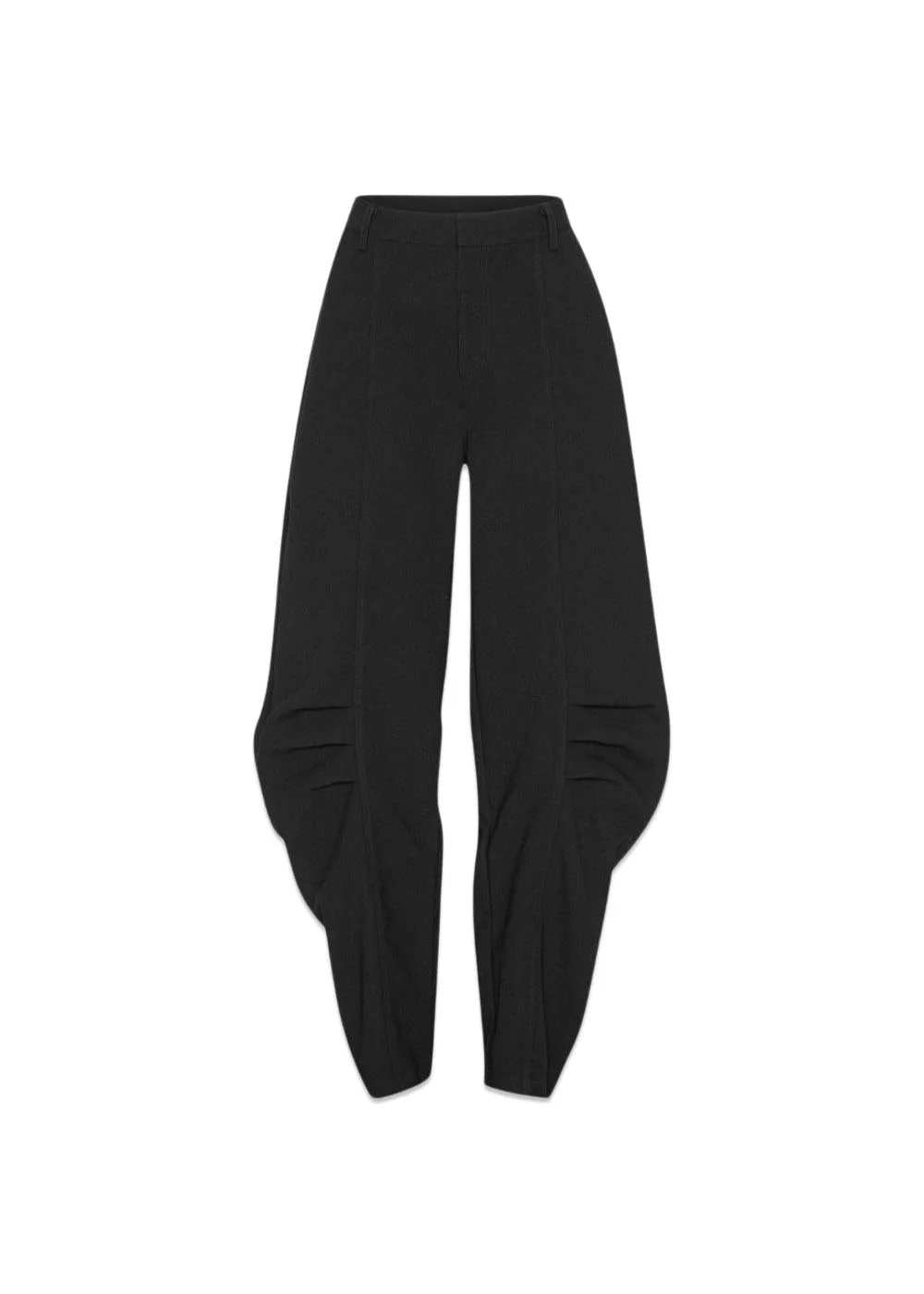 SUITING CARGO PANTS - Black