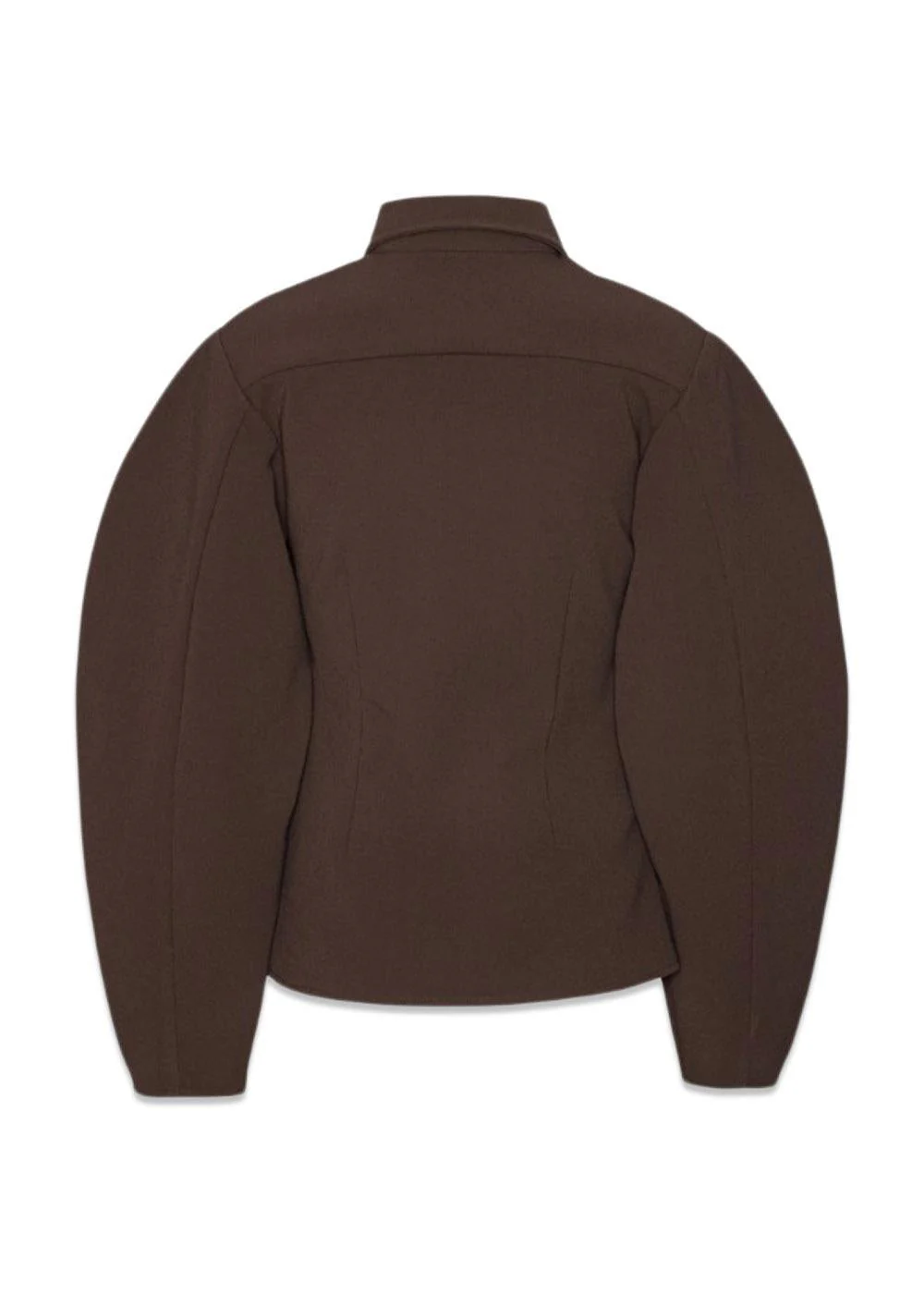 SUITING FITTED SHIRT - Chicory Coffee - Image 2