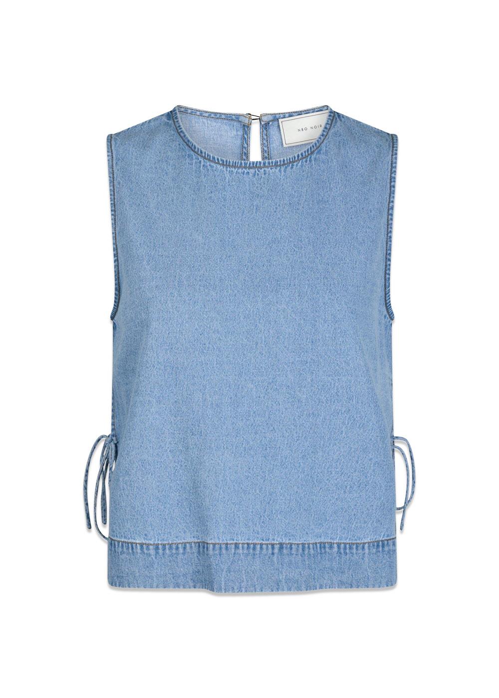 Svetlana D Top - Light Blue