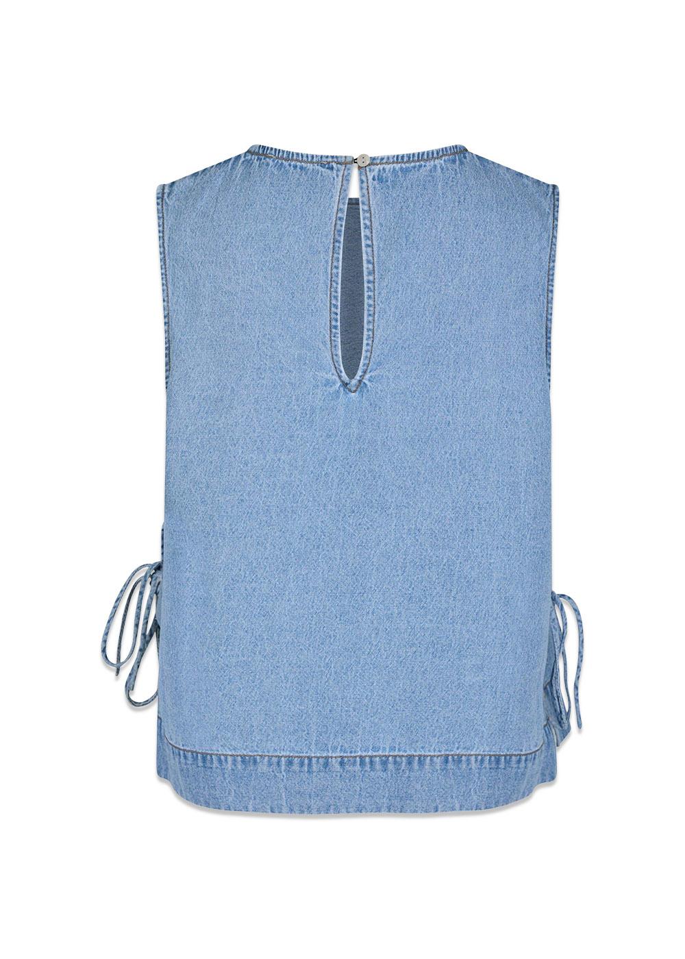 Svetlana D Top - Light Blue - Image 2