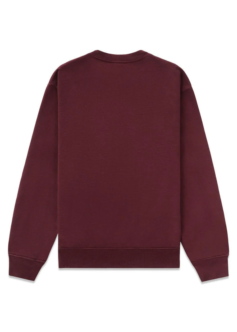 Syracuse Embroidered Crewneck - Bordeaux - Image 4