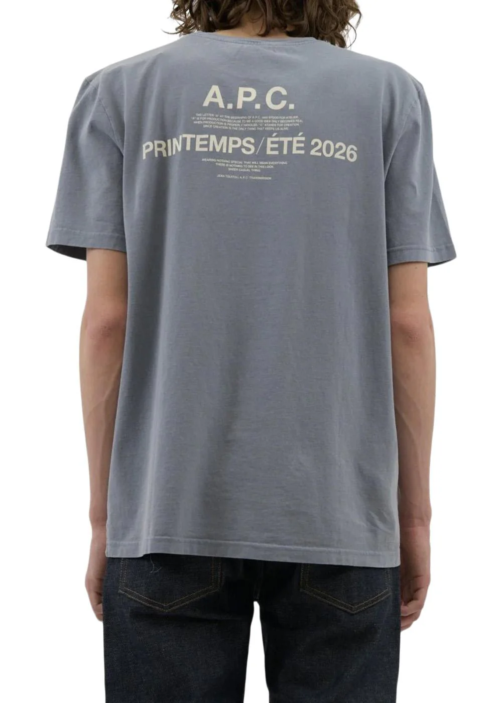 T-Shirt Manche Courte - Faux Noir - Image 2